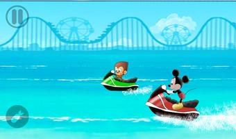 Jetki mickey Race Plakat