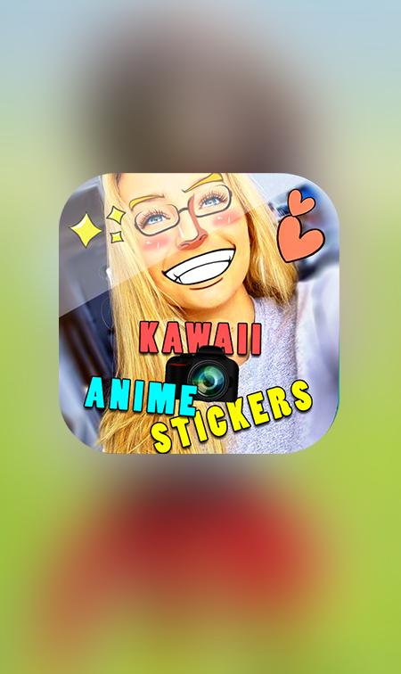 Kawaii Anime Face Stickers For Android Apk Download - roblox anime face not a decal