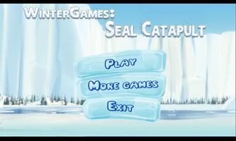 WinterGames: Seal Catapult ảnh chụp màn hình 3