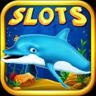 Lucky Dolphin Slots: Free Casino Slot Machines icône
