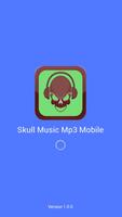 Skull Music Mp3 Mobile Plakat