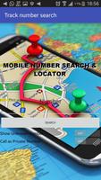 Mobile number Search & Tracker постер