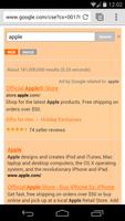Orange Search for Google™ Screenshot 1