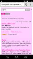 Pink Search for Google™ screenshot 1