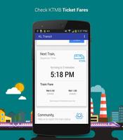 KL Transit - KTMB Timetable syot layar 2