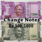 Change Rs.500,1000 Notes Quick иконка