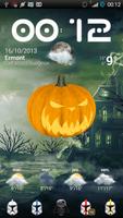 Halloween Jack-o' lantern LWP poster