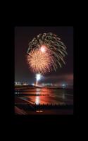 City Fireworks live wallpaper постер