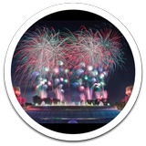 Vibe Fireworks Live Wallpaper icône