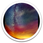 Galaxy Milkyway Live Wallpaper icône