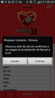 Bloquea a tu ex poster