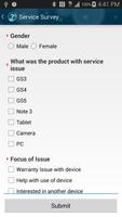 Samsung Mobile Survey تصوير الشاشة 1