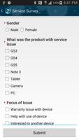 Samsung Mobile Survey capture d'écran 1