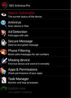 SEC Antivirus Pro screenshot 1