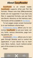 EasyReader capture d'écran 3