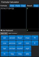 Formula Calculator Ekran Görüntüsü 2