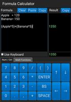 Formula Calculator Ekran Görüntüsü 3