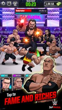 WWE Tap Mania: Get in the Ring in this Idle Tapper poster