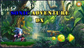 Super sonic adventure dash dx पोस्टर