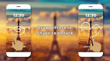 Gesture lock screen-Lock Screen Poster