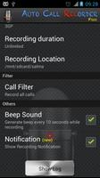 Free Call Recorder screenshot 1