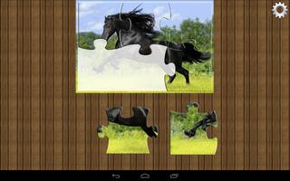 Horses Jigsaw Puzzles game تصوير الشاشة 2