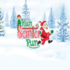 Santa Run happy new year 2017 biểu tượng