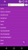 English Danish Dictionary capture d'écran 3