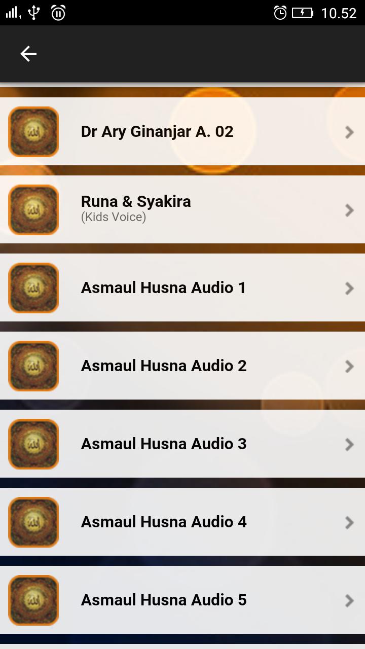 Asmaul Husna with Audio (MP3) for Android - APK Download