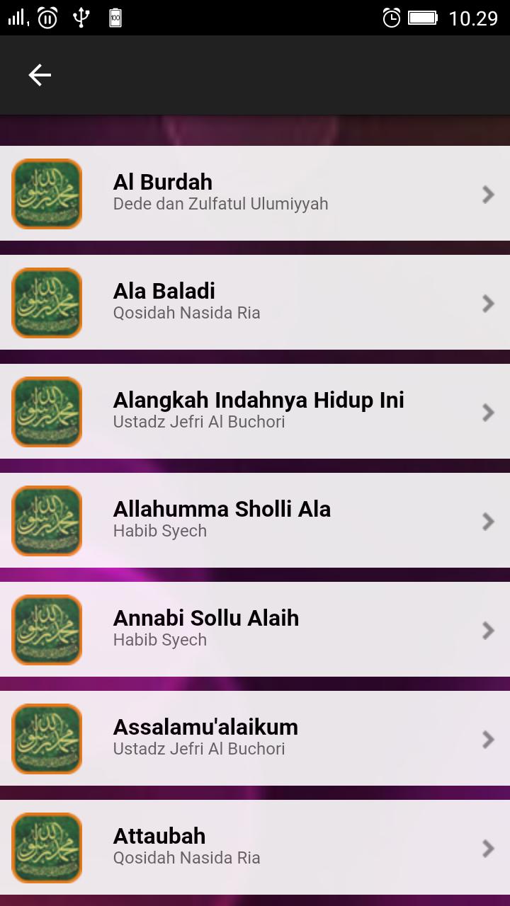 Nasheed Sholawat Of Prophet For Android Apk Download