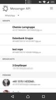 Messenger API capture d'écran 1