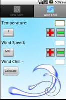 Weather Calculator capture d'écran 1