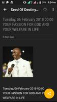 Seed of Destiny Daily Devotional capture d'écran 1