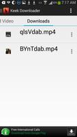 Video Downloader for Peek اسکرین شاٹ 1