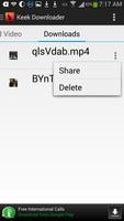 Video Downloader for Peek اسکرین شاٹ 2