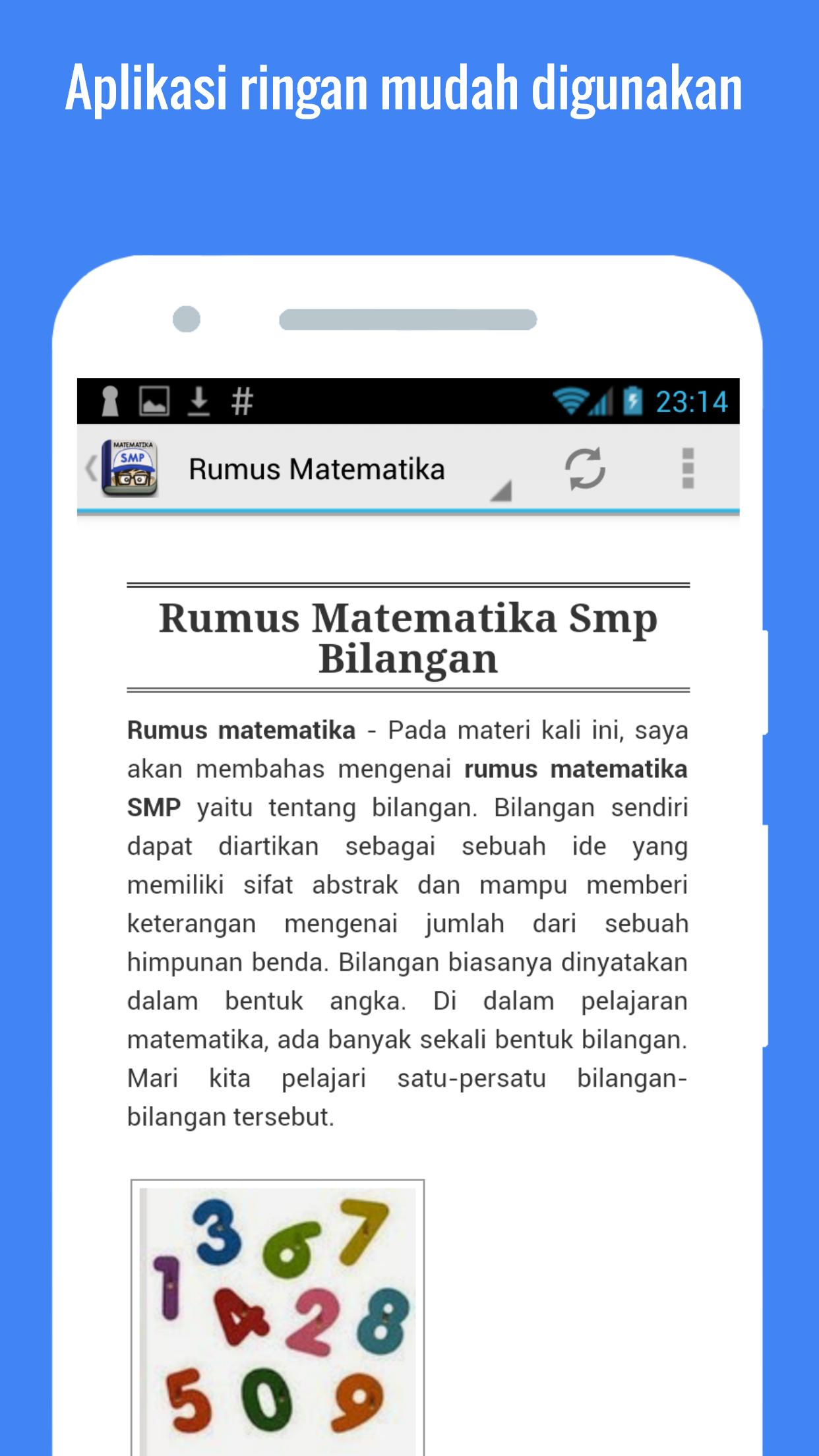 Rumus Matematika SMP screenshot 4