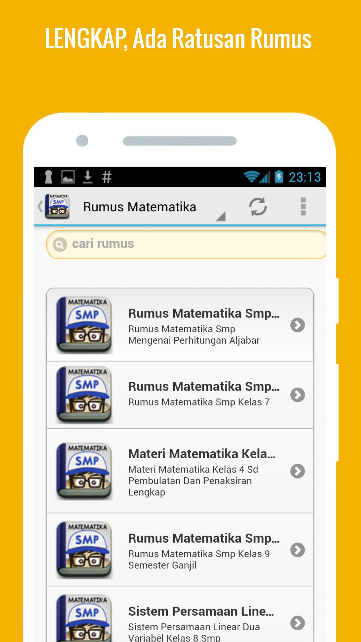 Rumus Matematika Smp For Android Apk Download