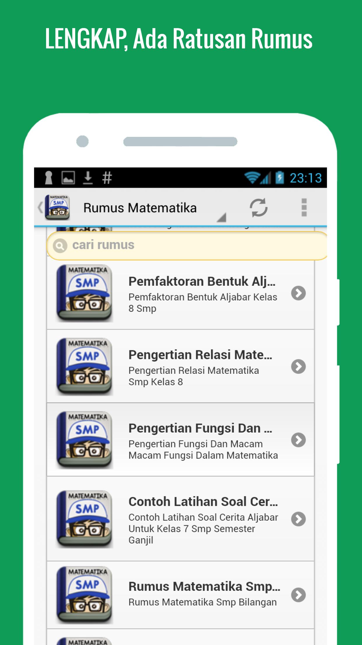 1 Rumus Matematika SMP screenshot 2