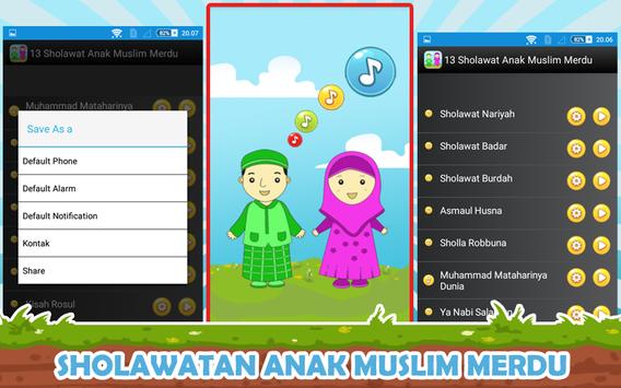 13 Sholawat Anak Muslim Merdu Apk App Free Download For Android
