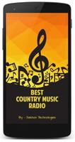 Best Country Radio App Affiche