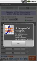 Schengen Calculator poster