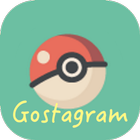 آیکون‌ Gostagram for pokemon go!