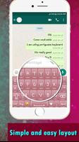 Portugiesische Tastatur 2020 Plakat