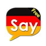 Say German Free (Listen&Speak) icône