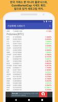 코인투게더 (빗썸,코인원,코빗,코인네스트, CoinMarketCap, 폴로, 비트렉스) screenshot 1