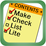 Make CheckList Lite icône