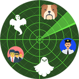 Radar: Amazing Ghost  & People Detector Sensor icône