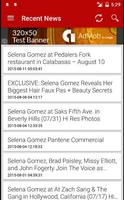 2 Schermata Selena News