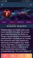Astrological Horoscope : Zodiac Signs capture d'écran 1