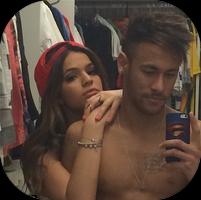 selfie with neymar !! Plakat